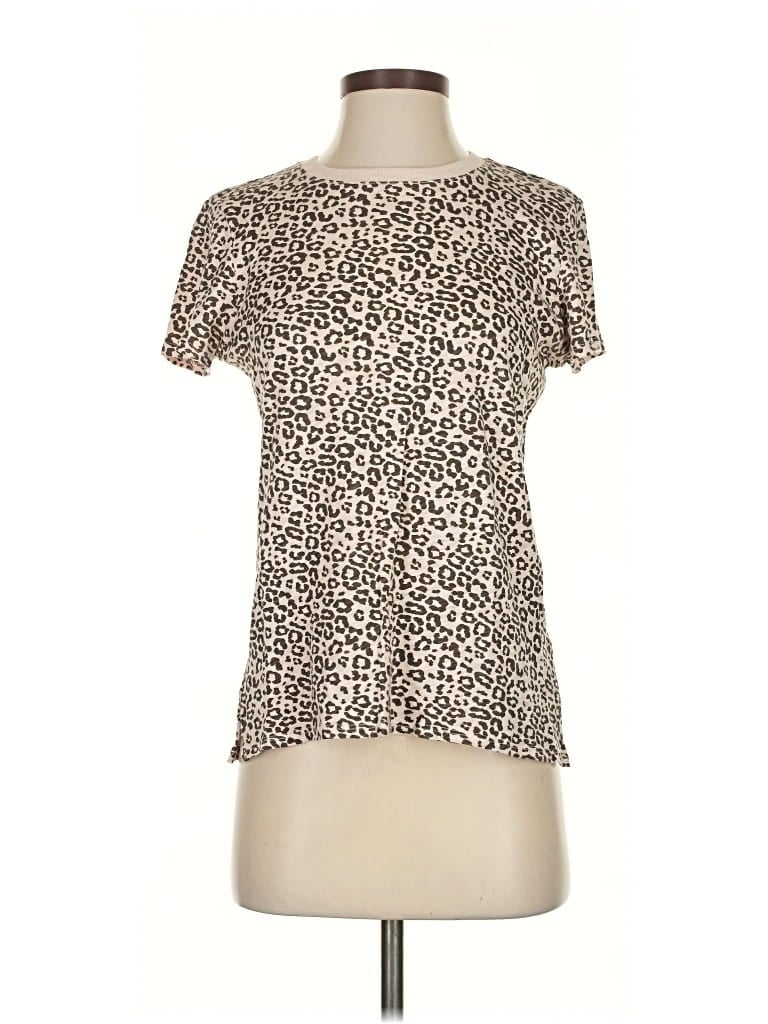 Pre-owned Atm Anthony Thomas Melillo Short Sleeve T-shirt In Brown