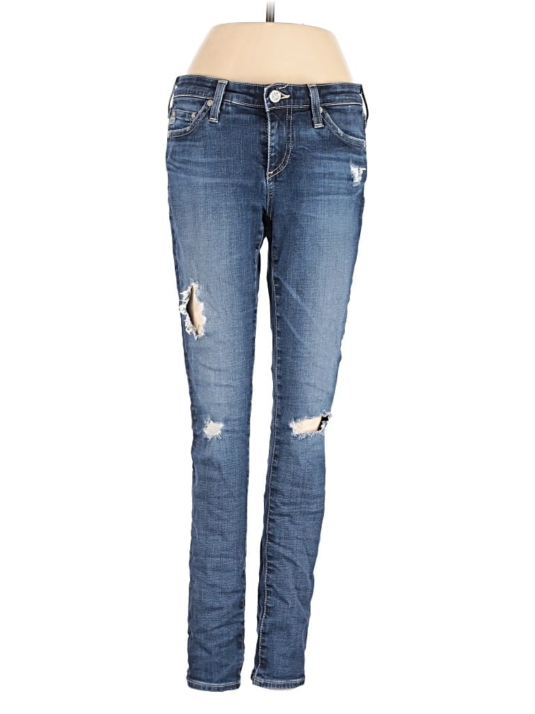 Pre-owned Adriano Goldschmied Jeans In Blue