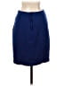 Cache Blue Wool Skirt Size 4 - photo 2