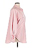 Assorted Brands 100% Polyester Stripes Pink Long Sleeve Blouse Size XL - photo 4