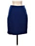 Cache Blue Wool Skirt Size 4 - photo 1