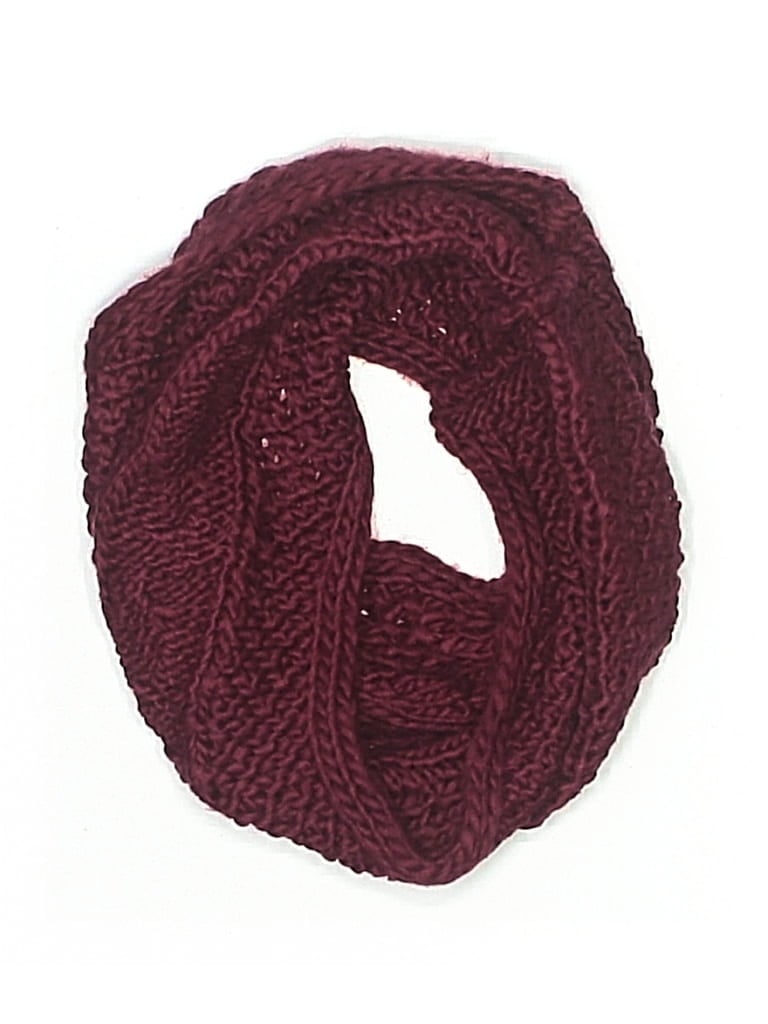 Pre-owned Unbranded Scarf In Burgundy
