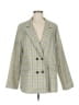Shein Checkered-gingham Green Blazer Size 8 - 10 - photo 1