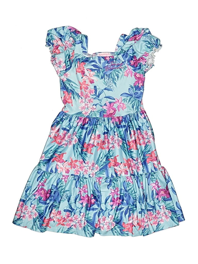 Pre-owned Tommy Bahama Kids' Dress In Blue