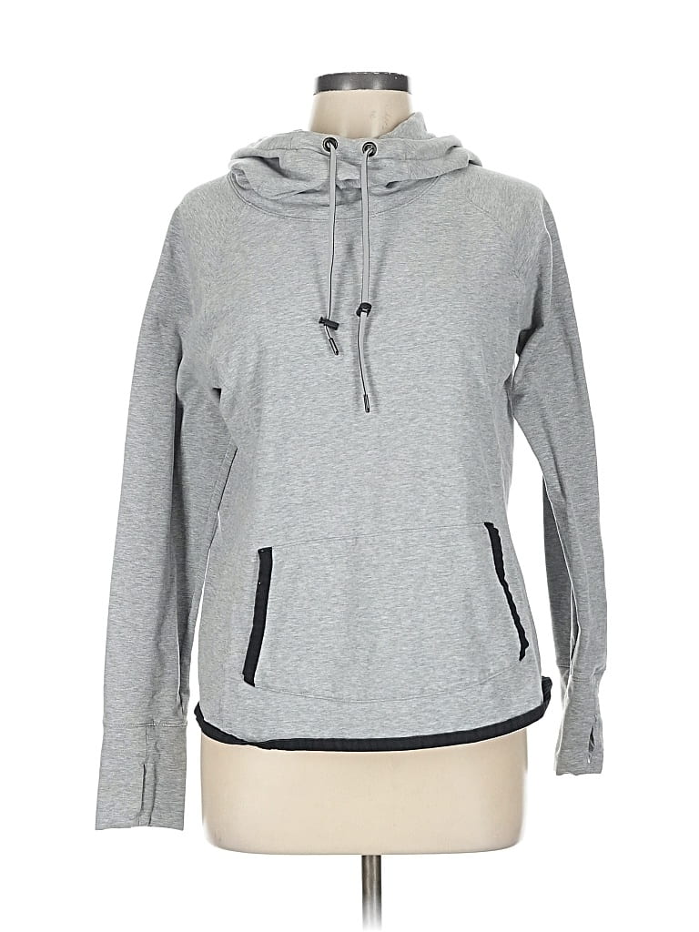 Pre-owned Athleta Sweatshirt In Gray