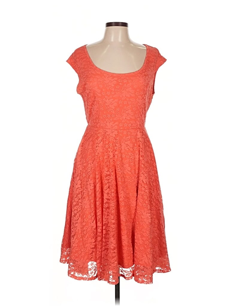 Pre-owned Torrid Cocktail Dress In Orange
