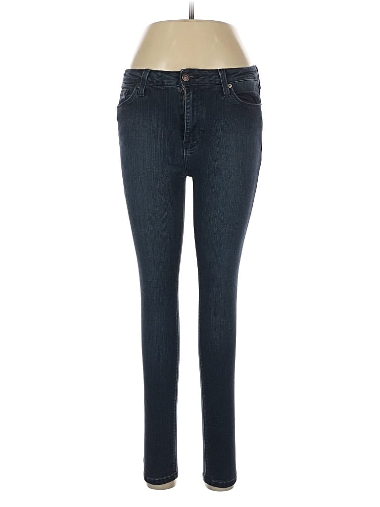 Pre-owned Just Black Jeans In Blue