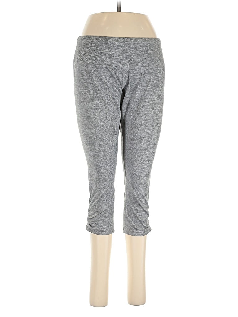 Pre-owned Brooks Active Pants In Gray