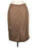 Levine Classics 100% Polyester Chevron-herringbone Brown Casual Skirt Size 10 - photo 2