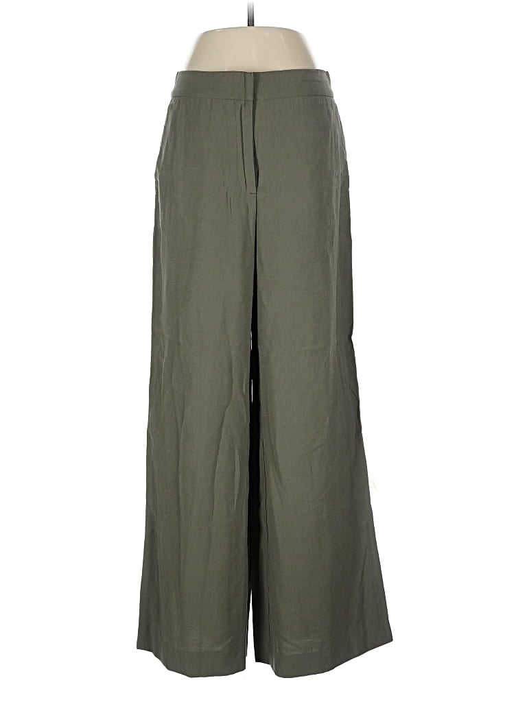 Pre-owned Ann Taylor Dress Pants In Green