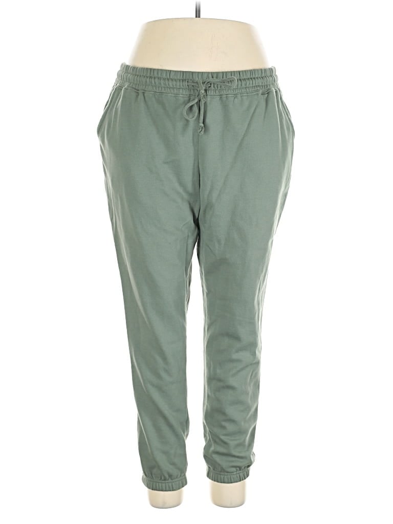 Pre-owned Just Be ... Casual Pants In Green
