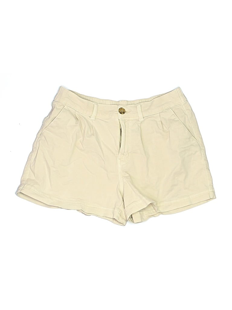 Pre-owned Maurices Khaki Shorts In White