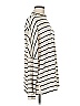 Eri + Ali Stripes Ivory Turtleneck Sweater Size M - photo 4