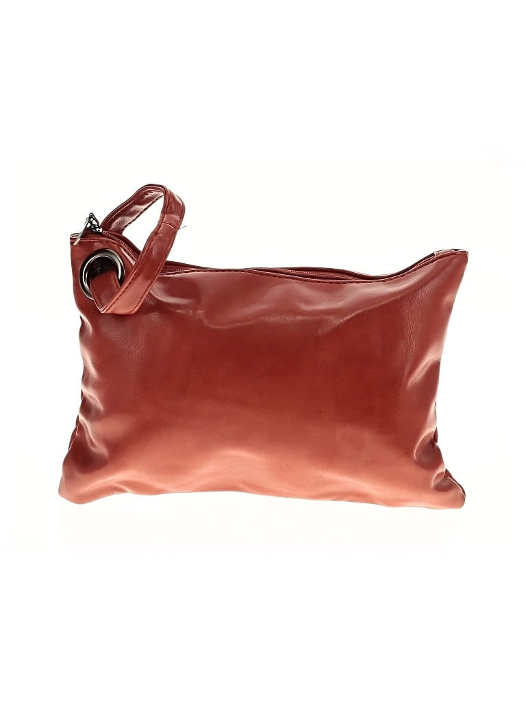 Pre-owned Unbranded Wristlet In Brown