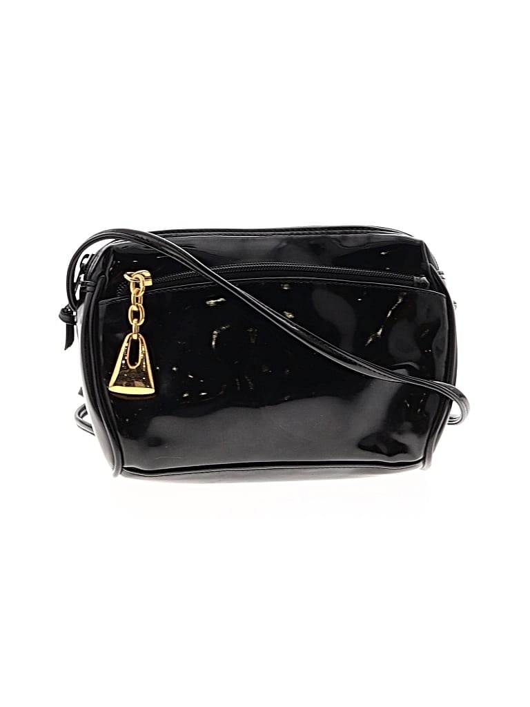Pre-owned Giani Bernini Crossbody Bag In Black