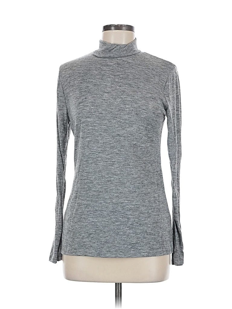 Pre-owned A New Day Turtleneck Sweater In Gray