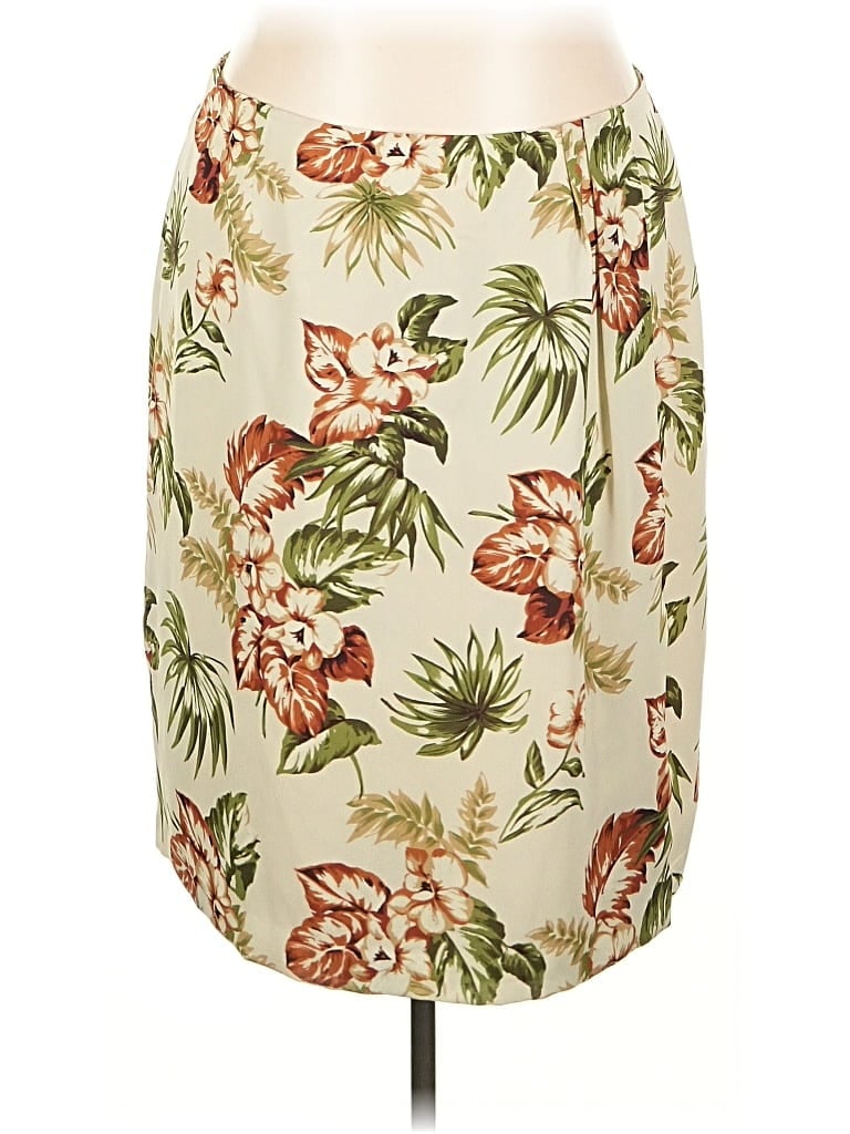 Pre-owned Chaus Casual Skirt In White