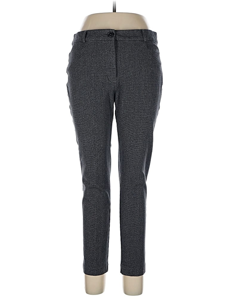 Pre-owned Ann Taylor Loft Dress Pants In Gray