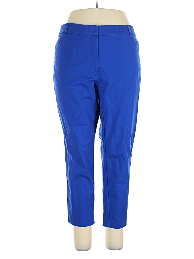 Pre-owned Liz Claiborne Casual Pants In Blue