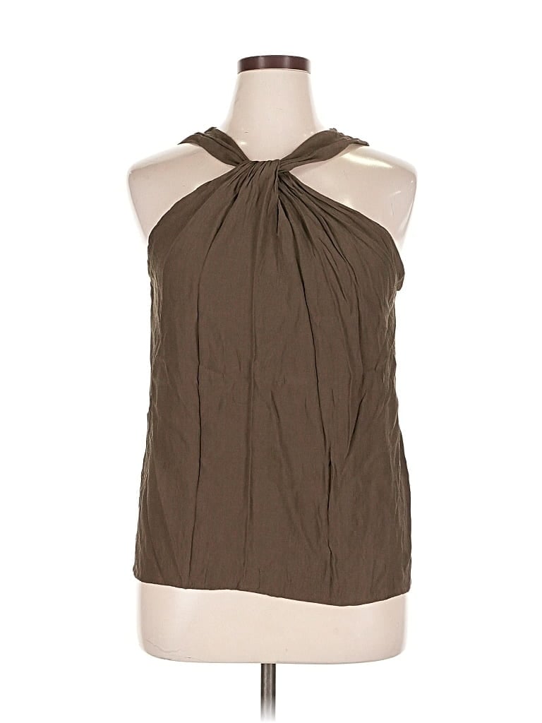 Pre-owned Chelsea28 Sleeveless Blouse In Brown