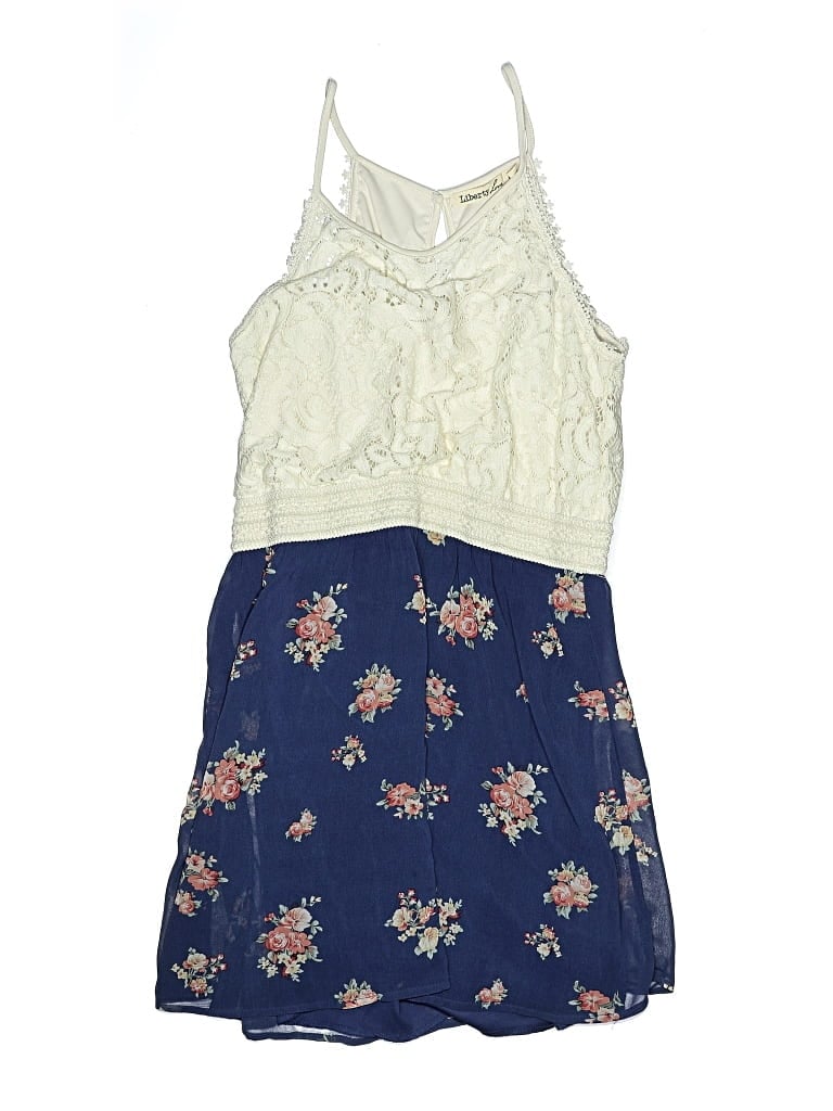 Pre-owned Assorted Brands Kids' Dress In Blue