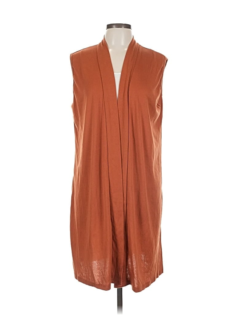 Pre-owned Unbranded Cardigan Sweater In Brown