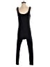 Isabel Solid Black Jumpsuit Size S - photo 1