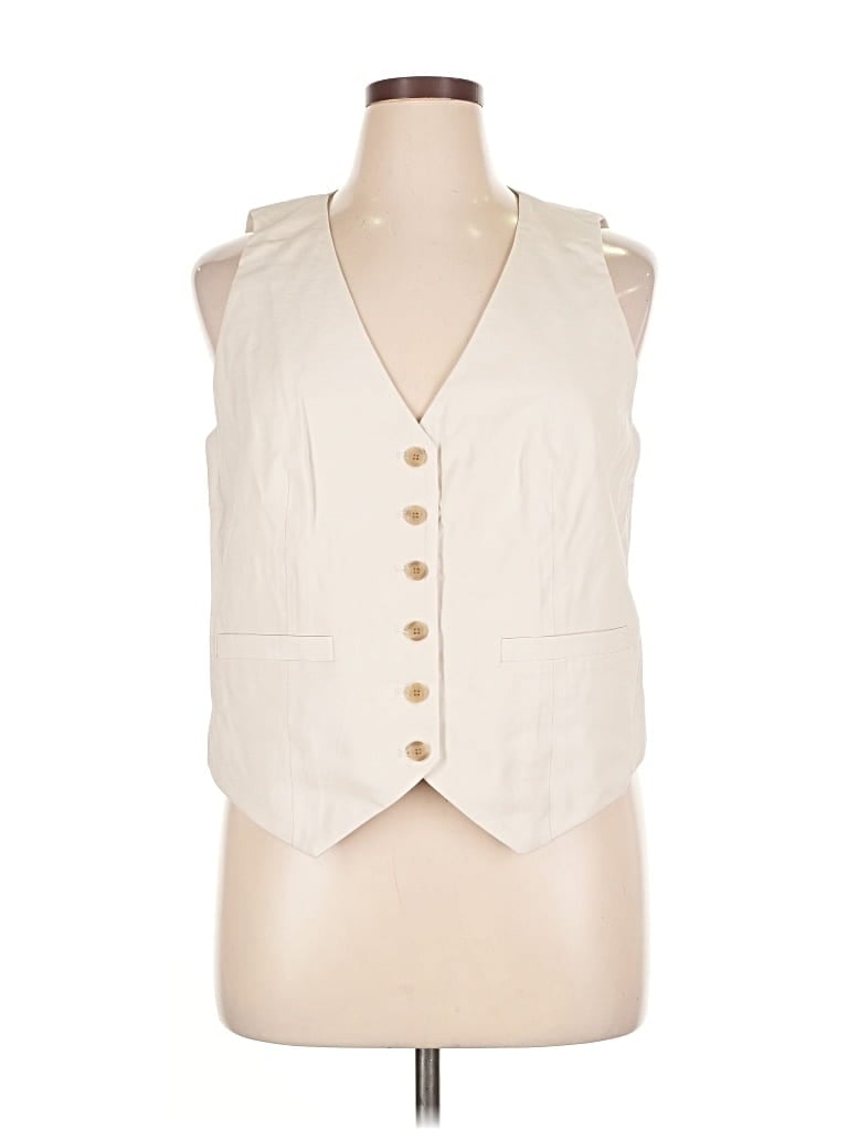 A New Day Vest In White
