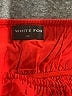 White Fox 100% Polyester Red Short Sleeve Top Size XS - photo 7