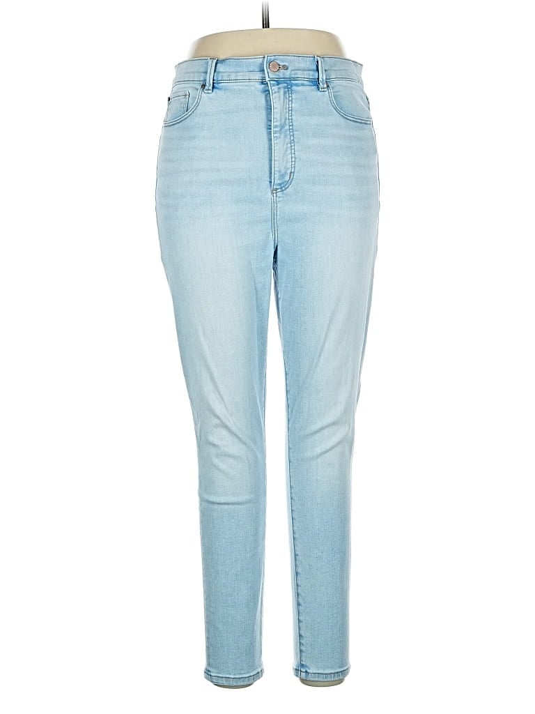 Pre-owned Ann Taylor Jeans In Blue