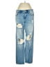 Madewell 100% Cotton Stars Blue Jeans Size 25 waist - photo 1