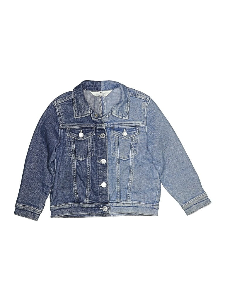 Pre-owned H&m Kids' Denim Jacket In Blue
