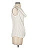 MICHAEL Michael Kors 100% Polyester Ivory Sleeveless Blouse Size 2 - photo 4