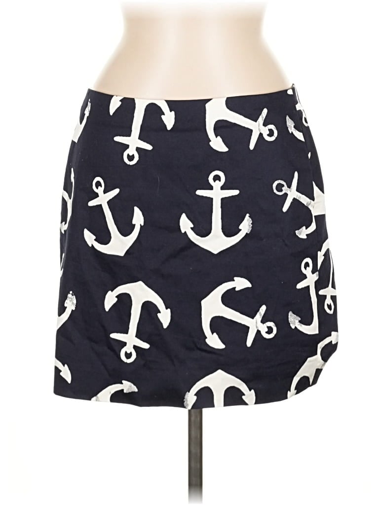 Pre-owned J.crew Factory Store Casual Skirt In Blue