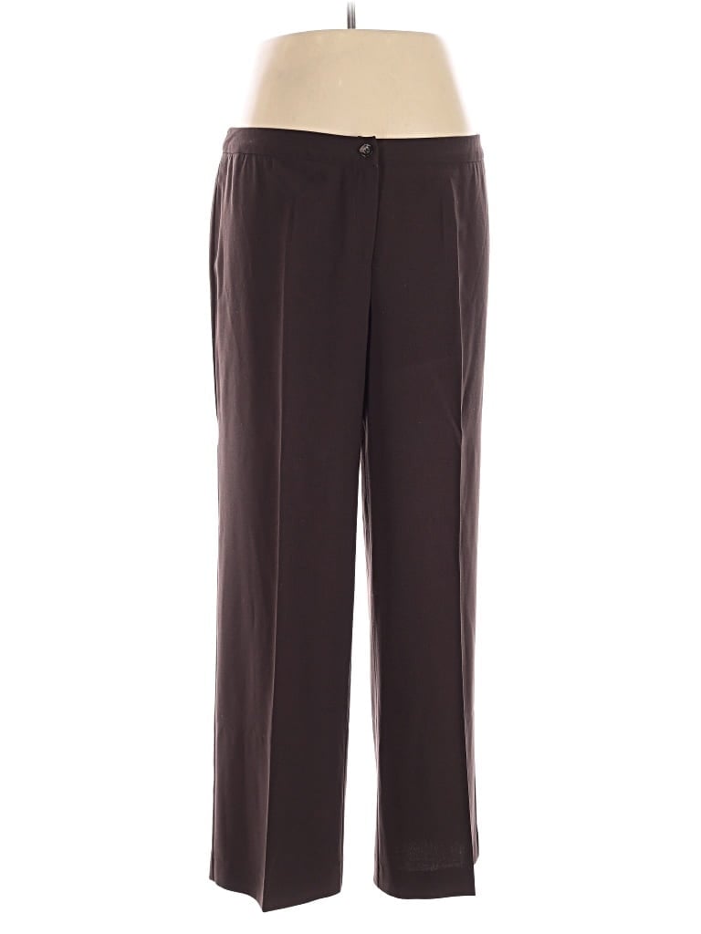 Pre-owned Harve Benard By Benard Holtzman Dress Pants In Brown