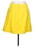 Boden 100% Wool Solid Yellow Wool Skirt Size 10 - photo 2