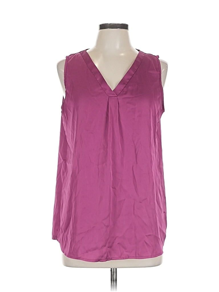 Pre-owned Beyove Sleeveless Blouse In Purple