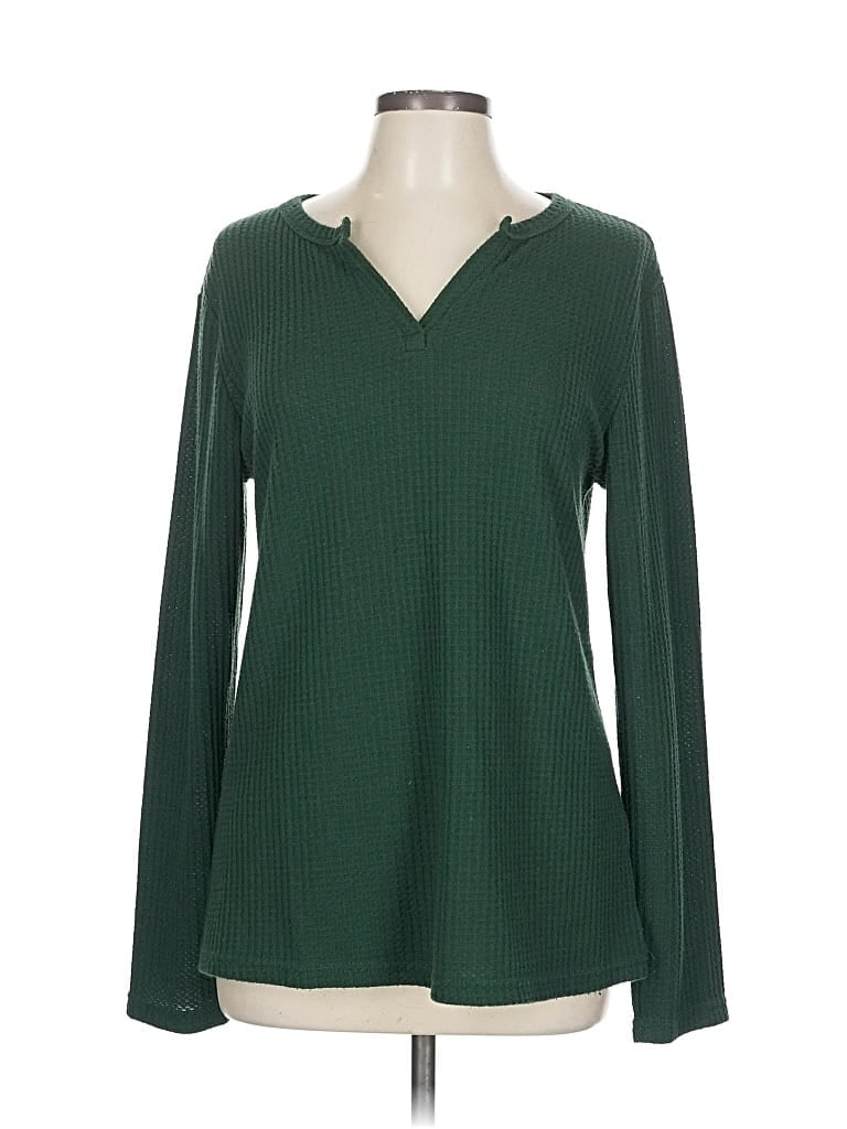 Pre-owned Unbranded Pullover Sweater In Green