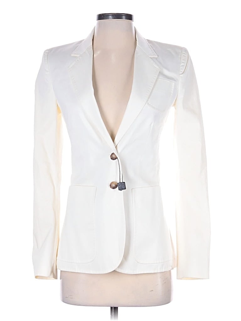 Pre-owned D&g Dolce & Gabbana Blazer Jacket In White