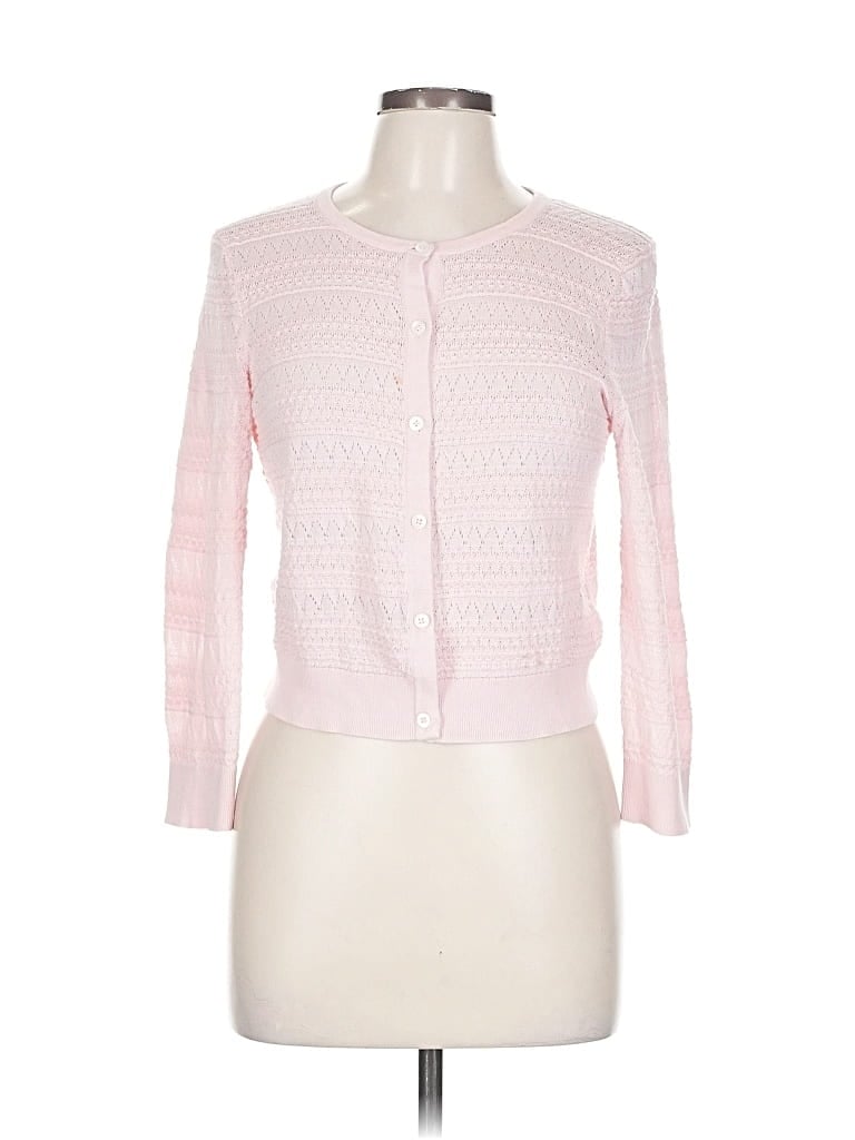 Pre-owned Brooks Brothers Cardigan Sweater In Pink