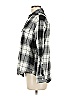 Old Navy 100% Cotton Plaid Gray Long Sleeve Button-Down Shirt Size M - photo 5