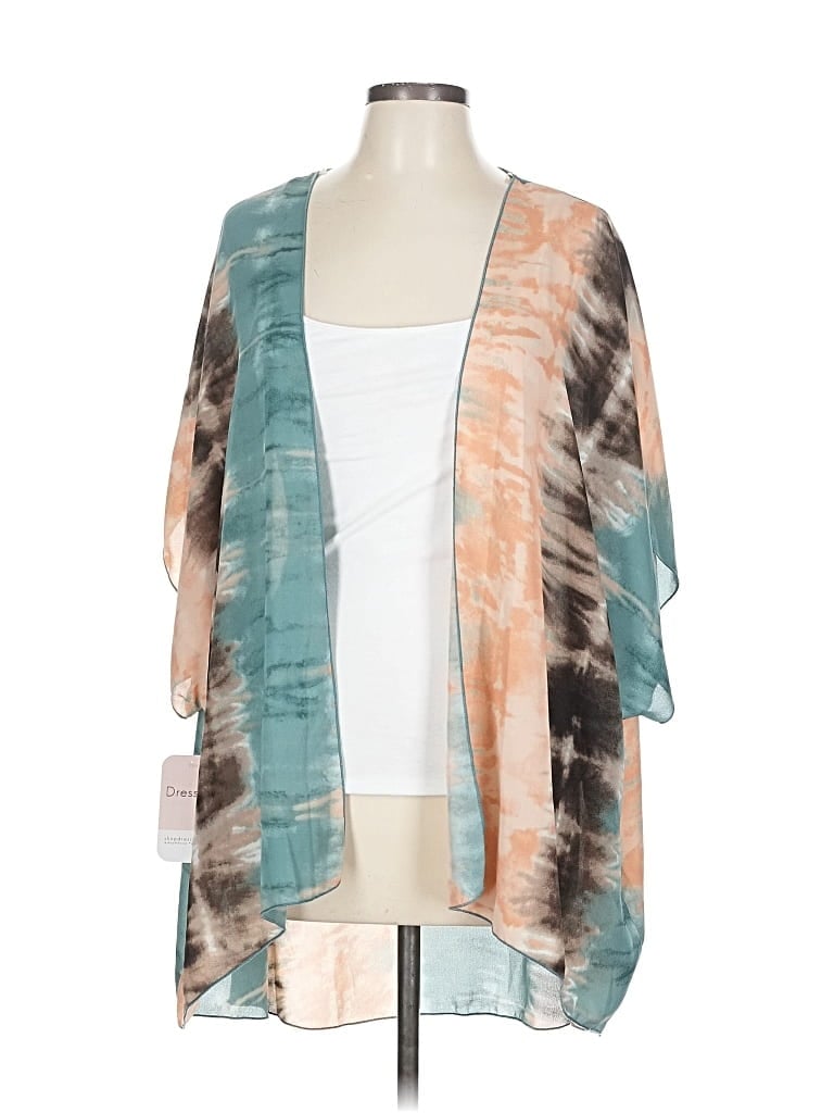 Dress Up Kimono In Multi