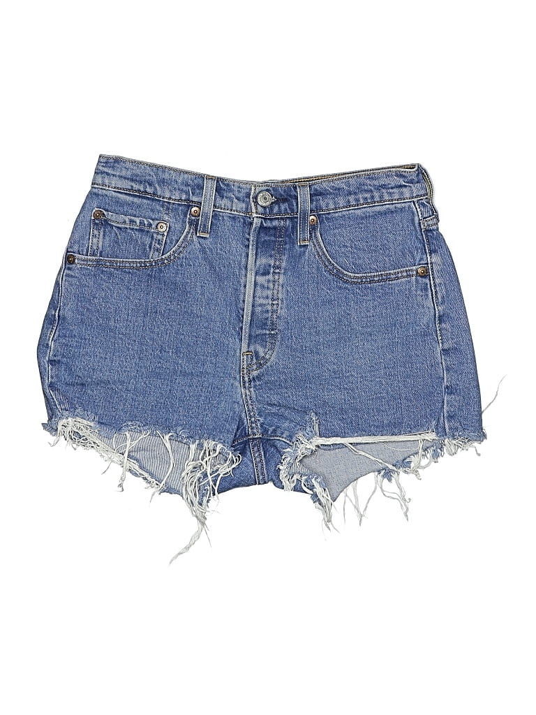Pre-owned Levi's Denim Shorts In Blue