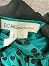 BCBGeneration 100% Polyester Polka Dots Teal Cocktail Dress Size 4 - photo 7