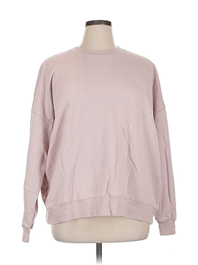 Pre-owned Wild Fable Sweatshirt In Pink