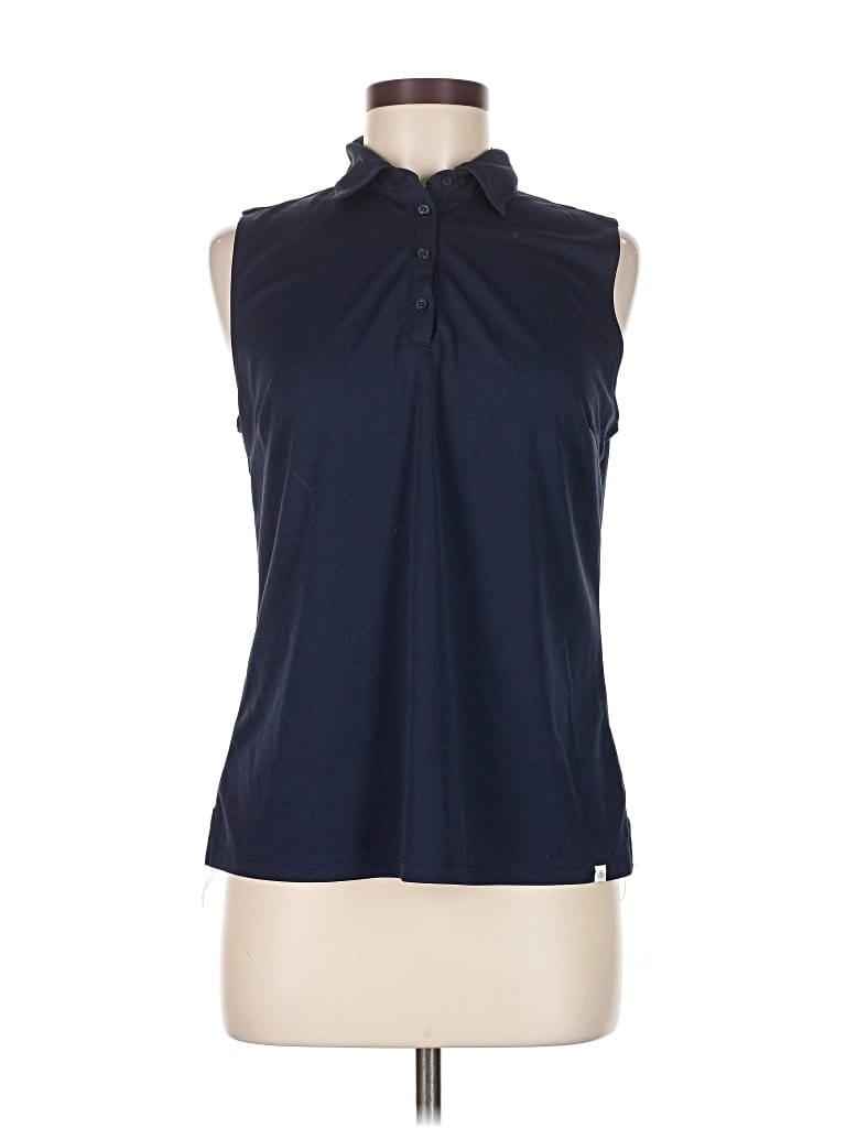 Pre-owned Lady Hagen Sleeveless T-shirt In Blue