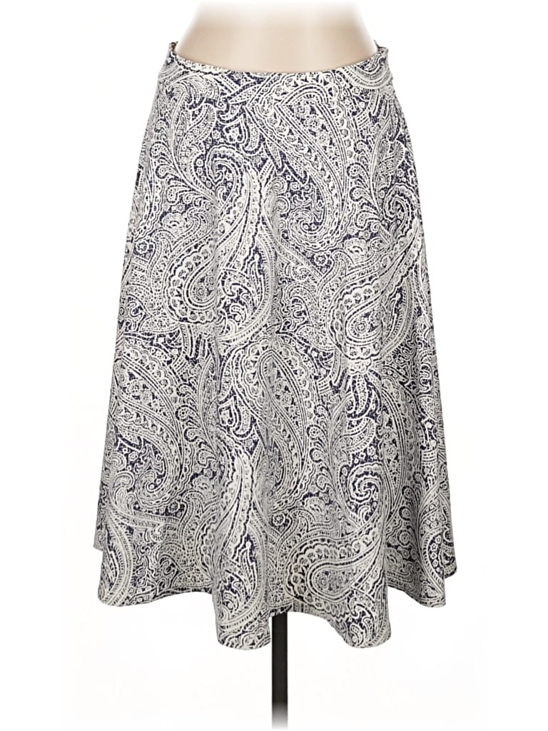 Pre-owned J. Mclaughlin Casual Skirt In Gray