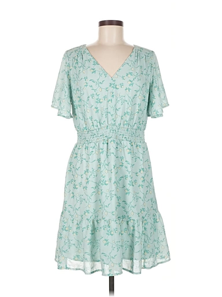 Pre-owned Berkley Jensen Casual Dress In Blue