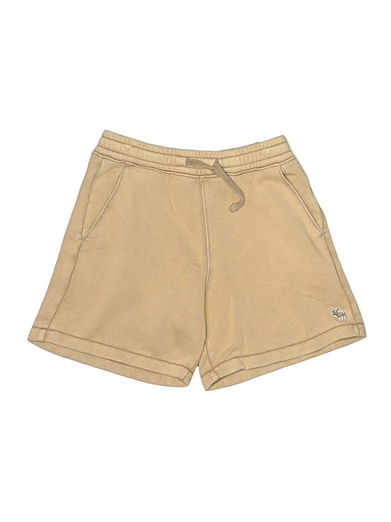 Pre-owned Abercrombie Kids' Khaki Shorts In Brown
