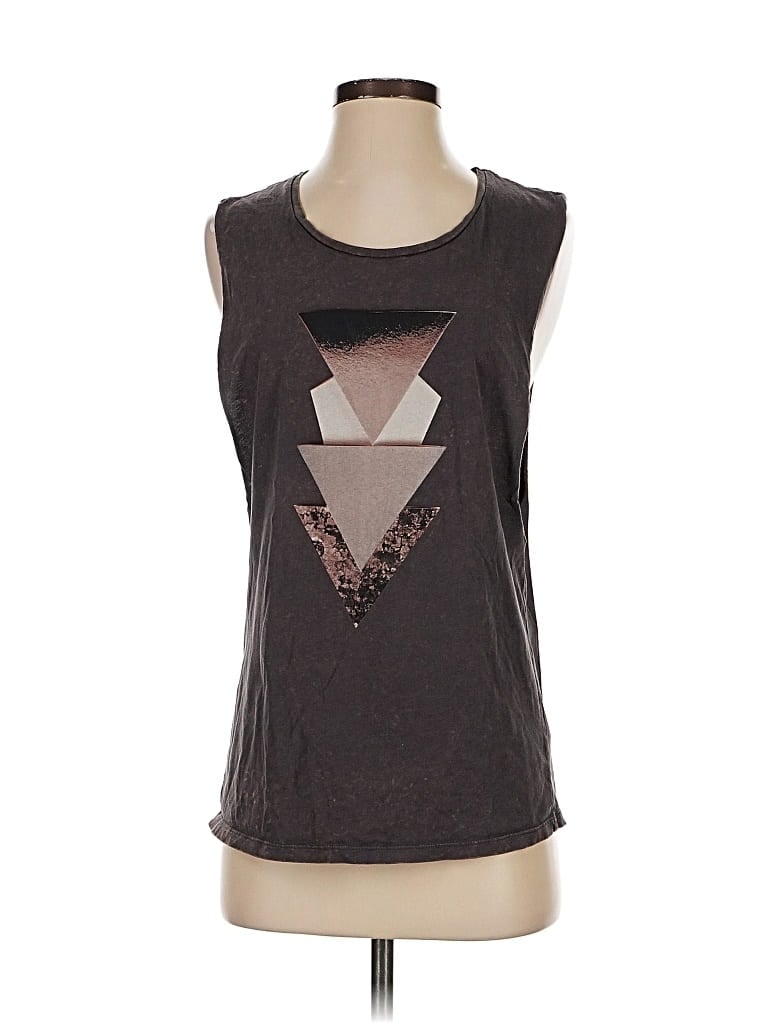 Pre-owned Maison Scotch Sleeveless T-shirt In Gray